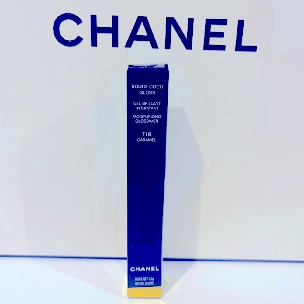 CHANEL 716 CARAMEL ROUGE COCO GLOSS - Picture 2 of 10